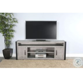 Elmcrest Gray 78" Media Console