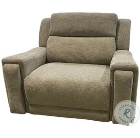 The Boss Monaco Stonewash Leather Triple Power Recliner