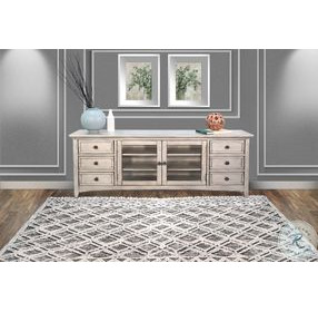 Willow Nest Gray 72" Media Console