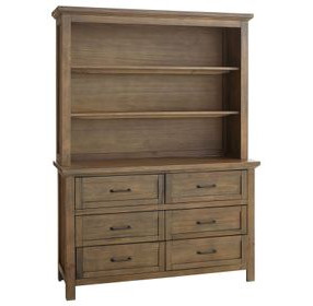 Westfield Harvest Brown 6 Drawer Dresser