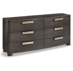 Geneve Robor and Ferrum 6 Drawer Dresser