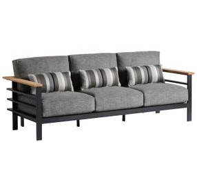 South Beach Gray Outdoor Conversation Set