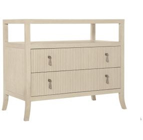 East Hampton Cerused Linen Bachelors Chest