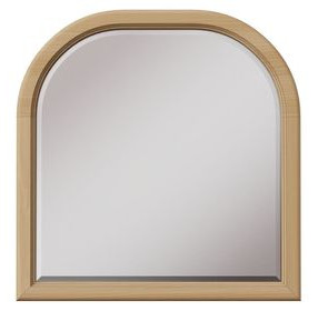 Pure Maple Natural Arched Dresser Mirror