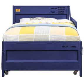 Cargo Blue Twin Daybed with Trundle