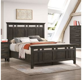 Hawthorne Burnished Clay Queen Panel Bed