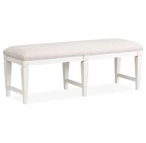 Silverwillow Beige Upholstered Bench