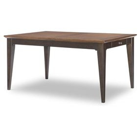 Fenmore Mocha and Distressed Cherry 82" Extendable Rectangular Dining Table