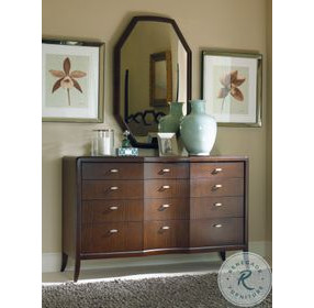 Paragon Club Brown Dufrene 12 Drawer Dresser