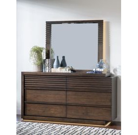 Architect Onyx 6 Drawer Dresser with USB Charging and LED