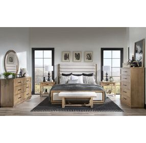 Torrance Aged Driftwood 5 Drawer Chest