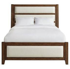 Marlow Sable and White Upholstered Storage Panel Bedroom Set