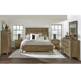 Beacon Hill Dusted Barley King Panel Bed