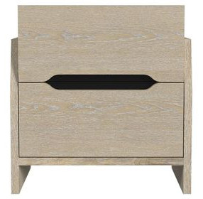 Darby Desert 2 Drawer Nightstand with USB Charging