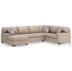 Seyler Lane Hemp 3 Piece Modular Sectional with LAF Chaise
