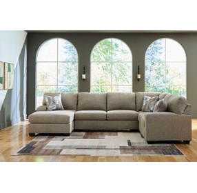 Seyler Lane Hemp 3 Piece Modular Sectional with LAF Corner Chaise