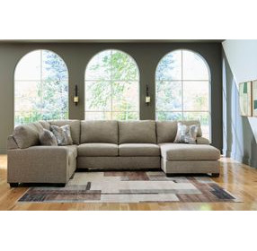 Seyler Lane Hemp 3 Piece Modular Sectional with RAF Chaise