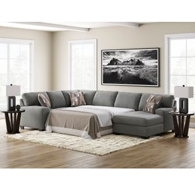Revenna Greystone 3 Piece Modular Sleeper Sectional with RAF Chaise