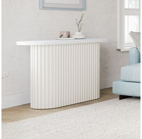 Auden White 48" Sofa Console Table