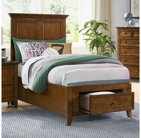 San Mateo Youth Tuscan Storage Panel Bedroom Set