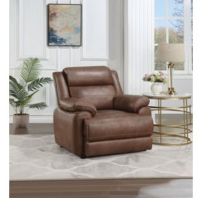 Ellington Dark Brown Padded Arm Chair