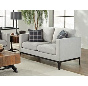 Apperson Light Gray Loveseat
