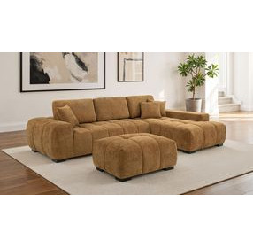 Octavia Amber 2 Piece Modular Sectional