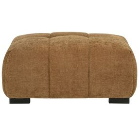 Octavia Amber Rectangular Ottoman