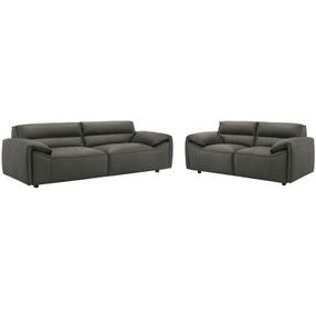 Buxton Graphite Living Room Set