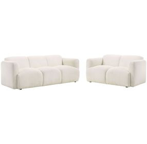 Dorset White Living Room Set