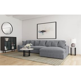 Blaine Beige 3 Piece Reversible Sectional