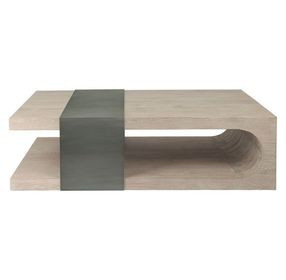 Danica Aged Cream Rectangular Coffee Table