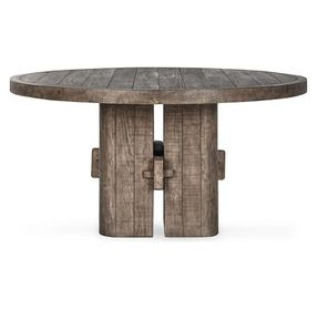 Rosemount Aged Brown 60" Round Dining Table