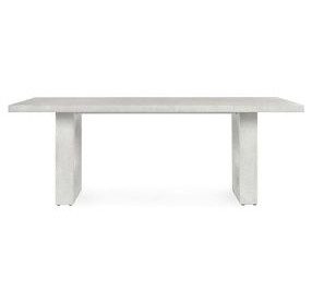 Lange Ivory 82" Rectangular Outdoor Dining Table