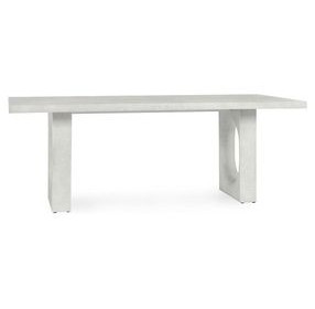 Lange Ivory 82" Rectangular Outdoor Dining Table