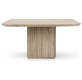 Vander Cream Washed 60" Square Dining Table