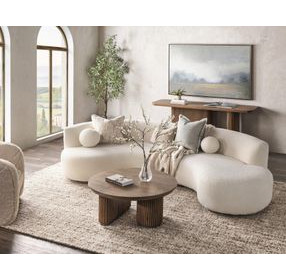 Vander Tawny Brown Rectangular Console Table