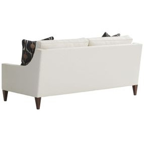 Belmont Apartment White 77" Upholstered Sofa
