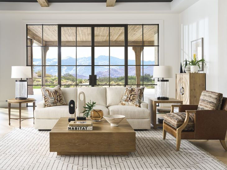 Danielson Brown Square Cocktail Table