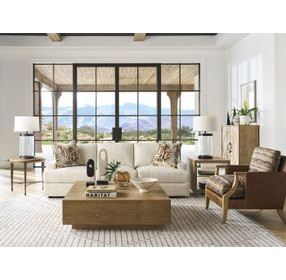 Danielson Brown Square Cocktail Table