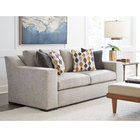 Shaws Cove Gray Upholstered 85" Sofa