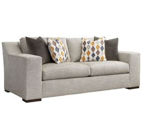 Shaws Cove Gray Upholstered 85" Sofa