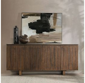 Roya Toasted Brown 4 Door Buffet