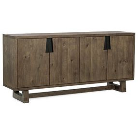 Lyra Smoke Brown 4 Door Buffet