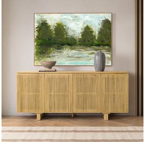 Roya Tawny Brown 4 Door Buffet