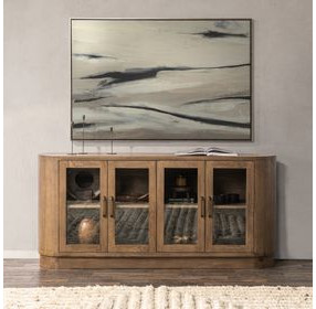 Vander Tawny Brown 4 Door Buffet