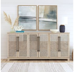 Landon Cream 6 Door Buffet