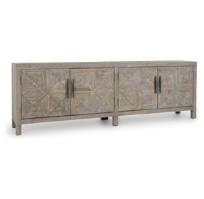 Elani Timeworn Gray 4 Door Buffet