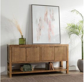 Osiris Mission Brown 4 Door Buffet