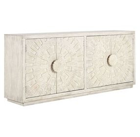 Apollo Coastal White 4 Door Buffet